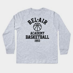 Bel-Air Academy Basketball Kids Long Sleeve T-Shirt